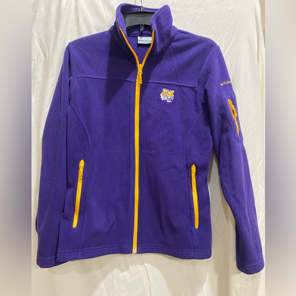 Women’s Columbia LSU fleece jacket